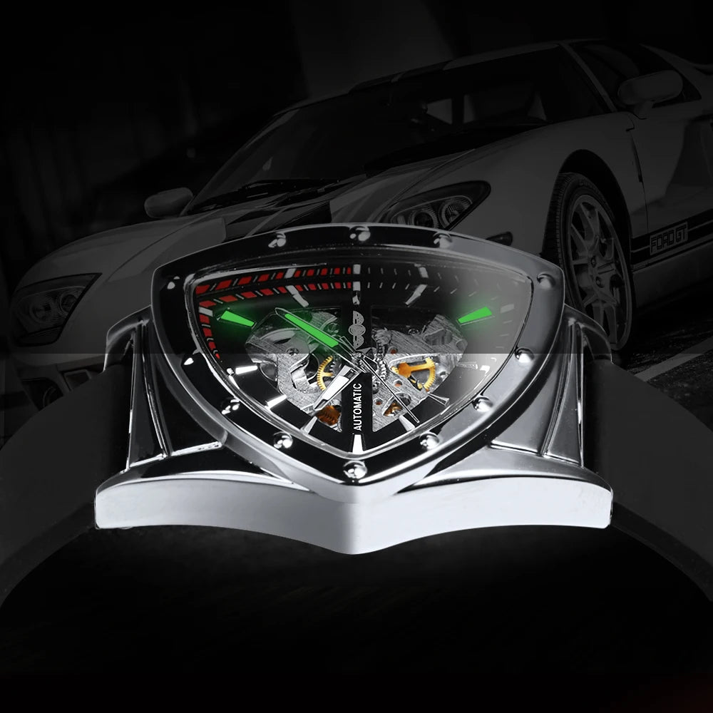 Triangle Skeleton Automatic Watch