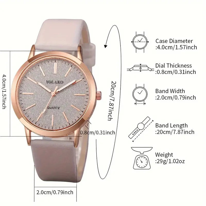 Leather Watch Ladies