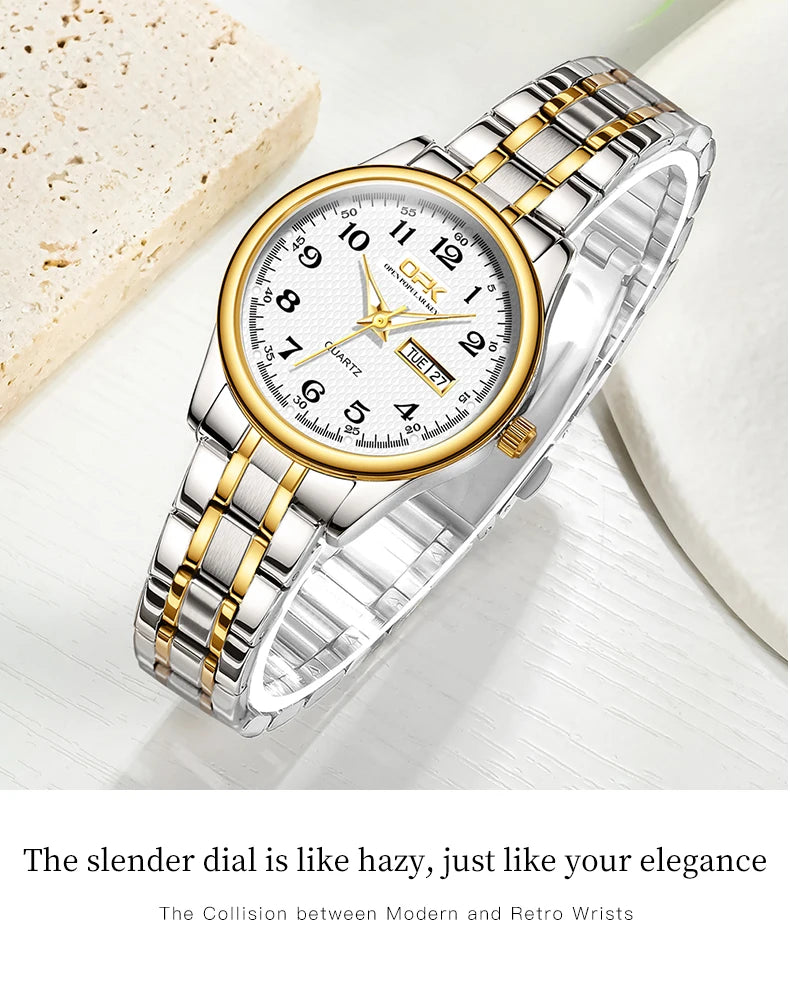 Waterproof Classic Luxury Brand Ladies Watch