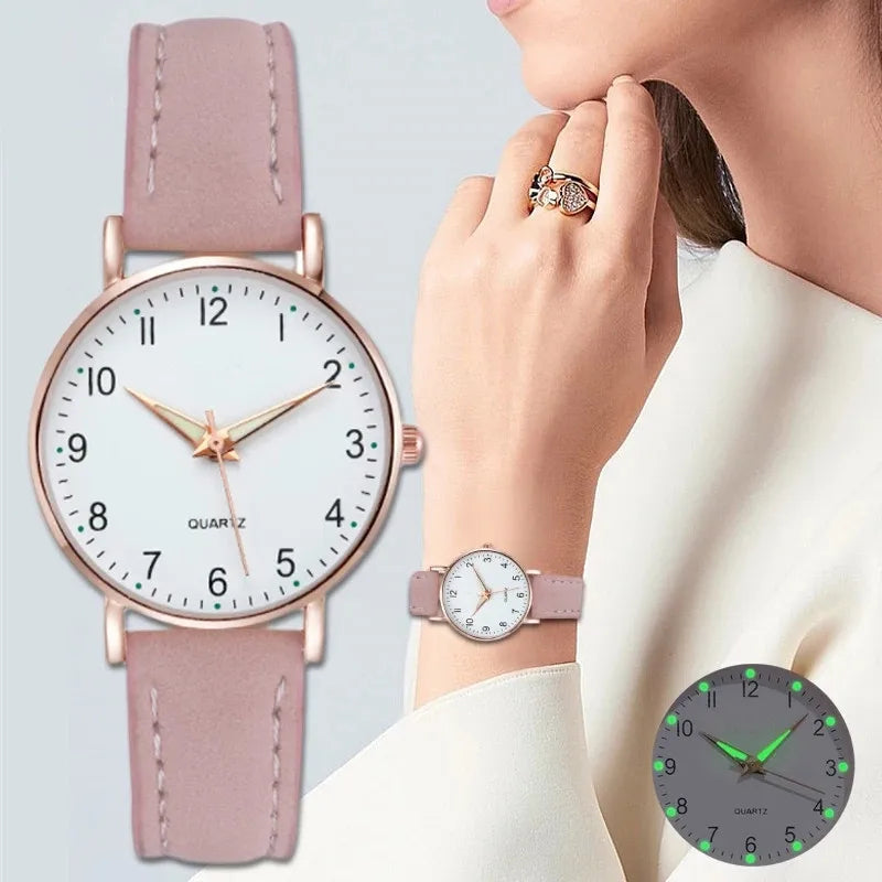 Leather Ladies Watch