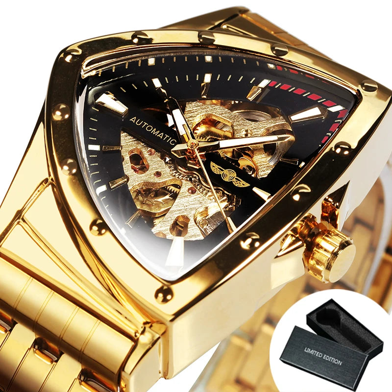 Triangle Skeleton Automatic Watch
