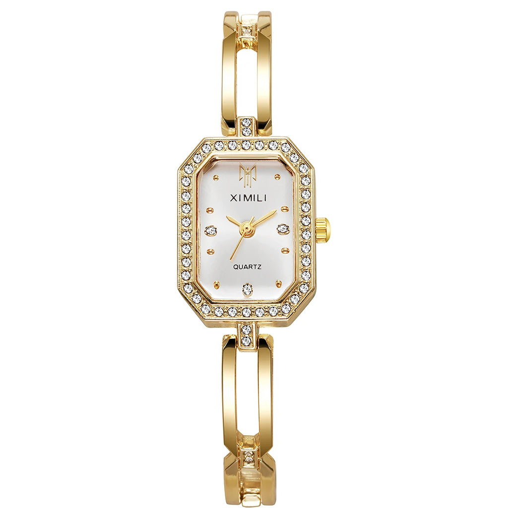 Women's Watch Fashion Rectangular Diamond