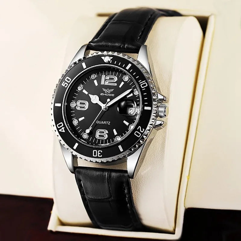 Men Casual Sport Military Quartz Calendar Watch