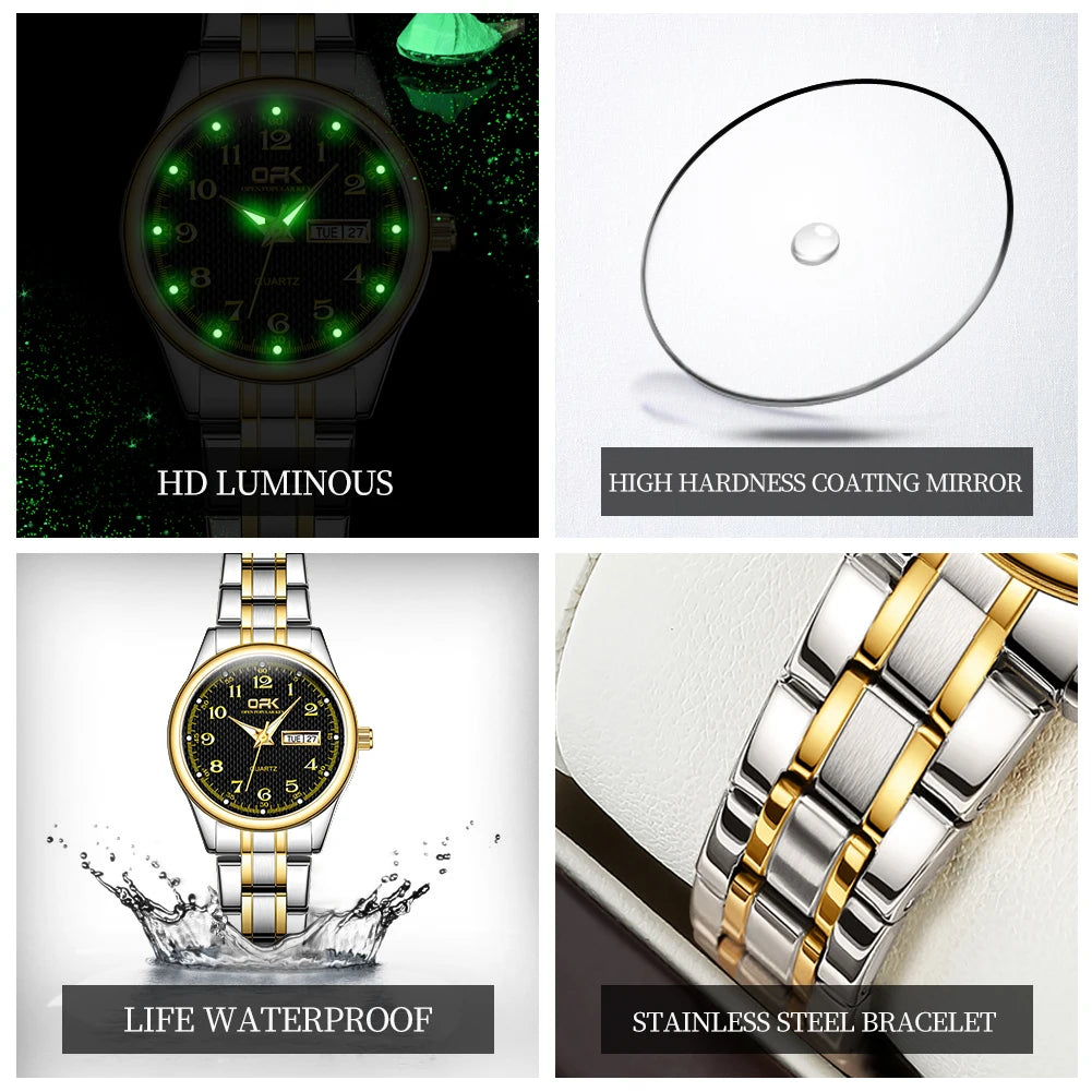 Waterproof Classic Luxury Brand Ladies Watch