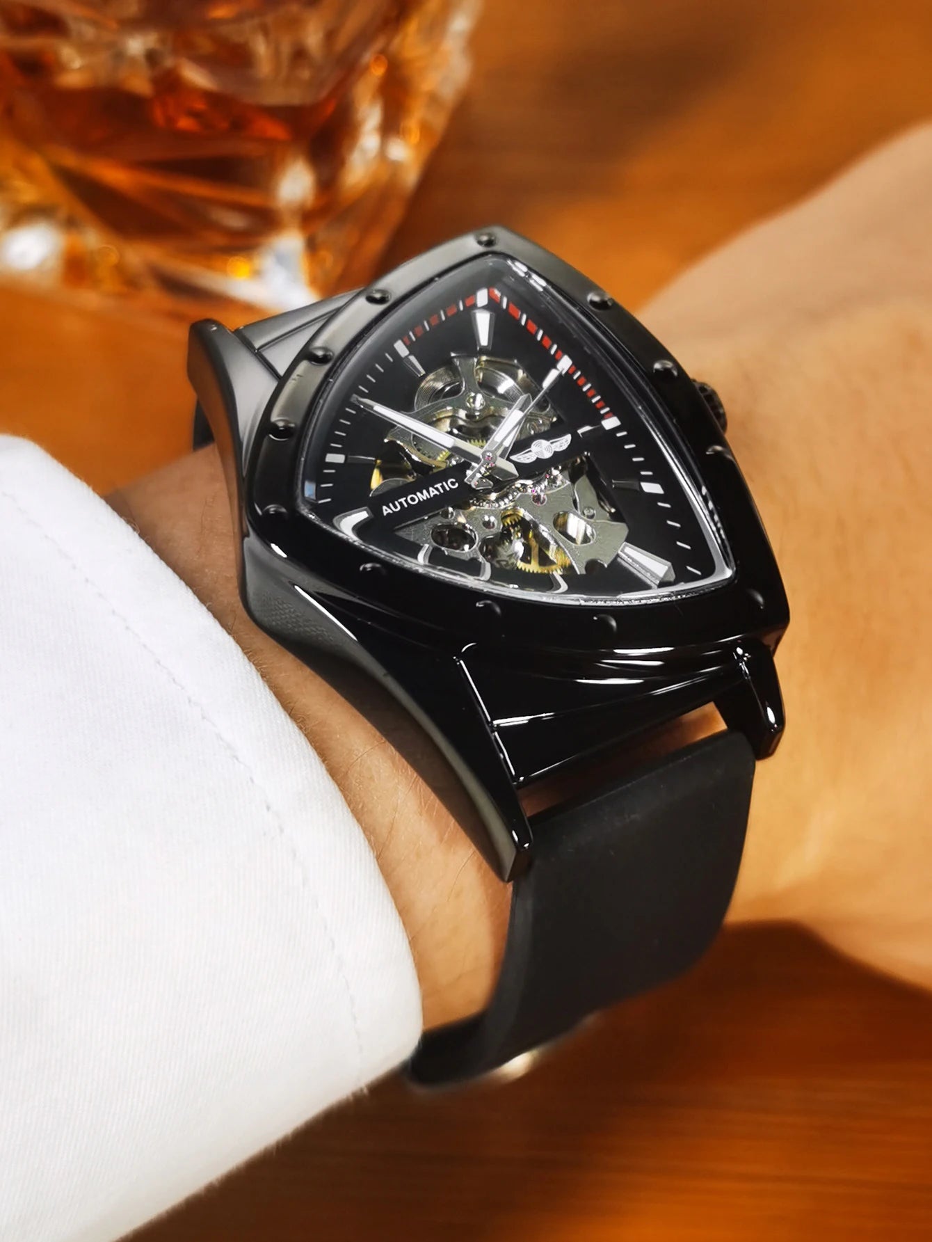 Triangle Skeleton Automatic Watch