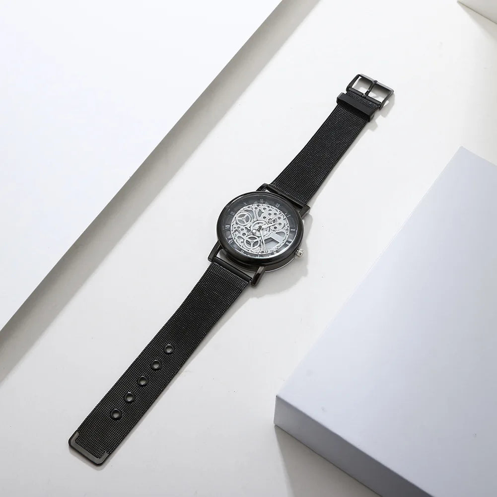 Women Hollow Skeleton Watch