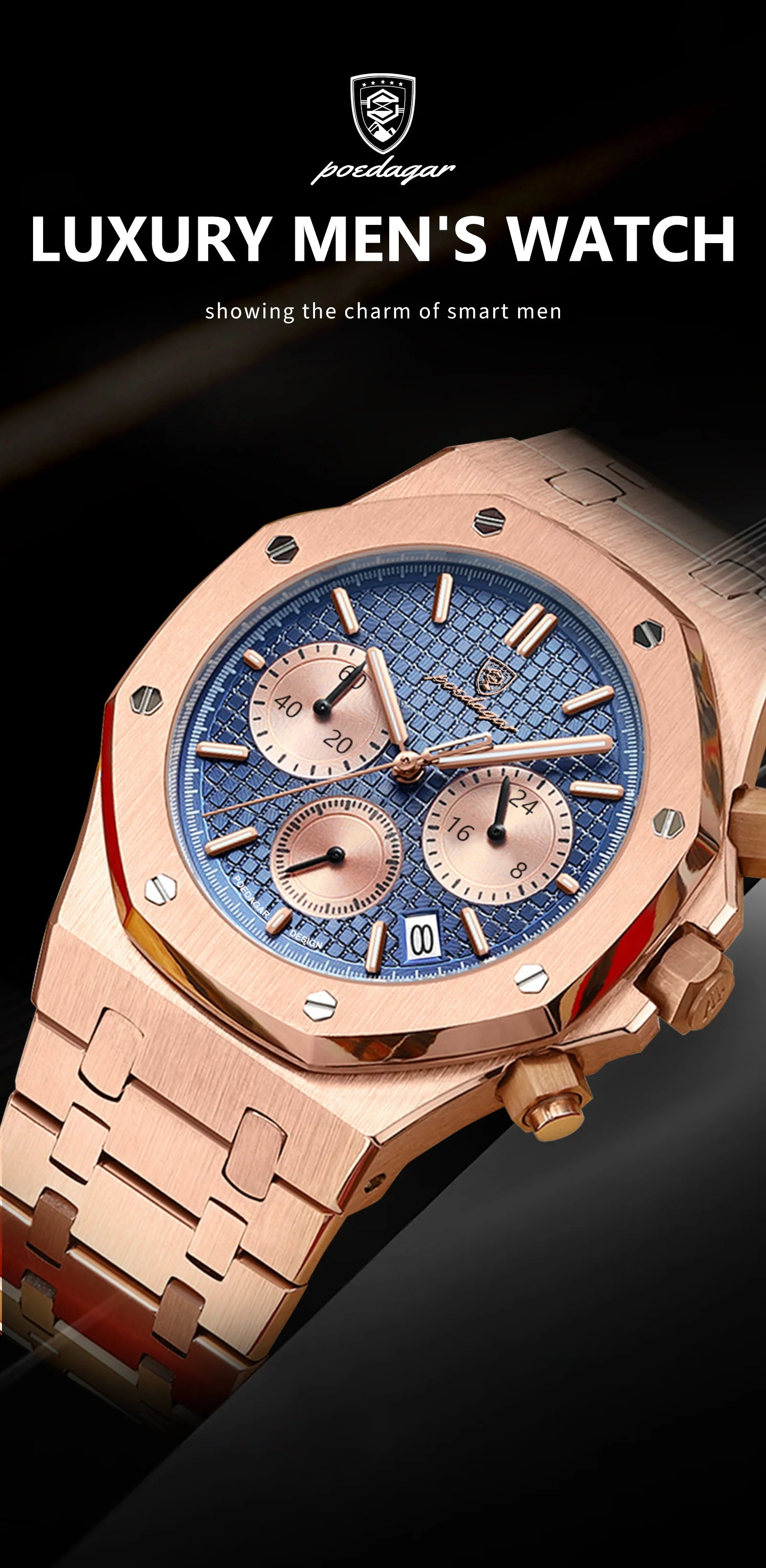 AP style Luxury Men's Watches Chronograph