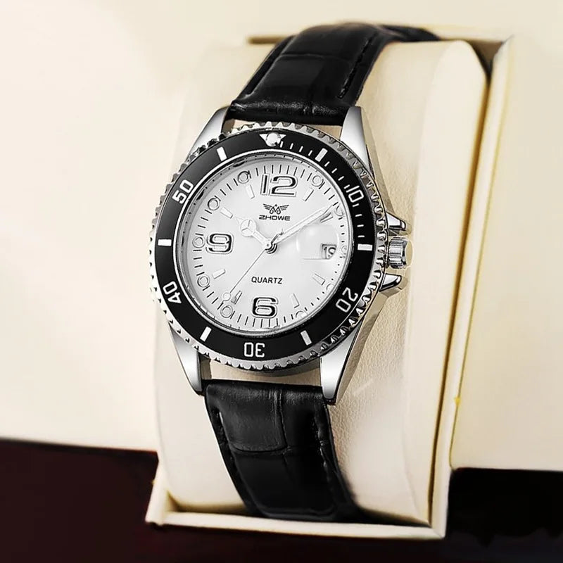 Men Casual Sport Military Quartz Calendar Watch