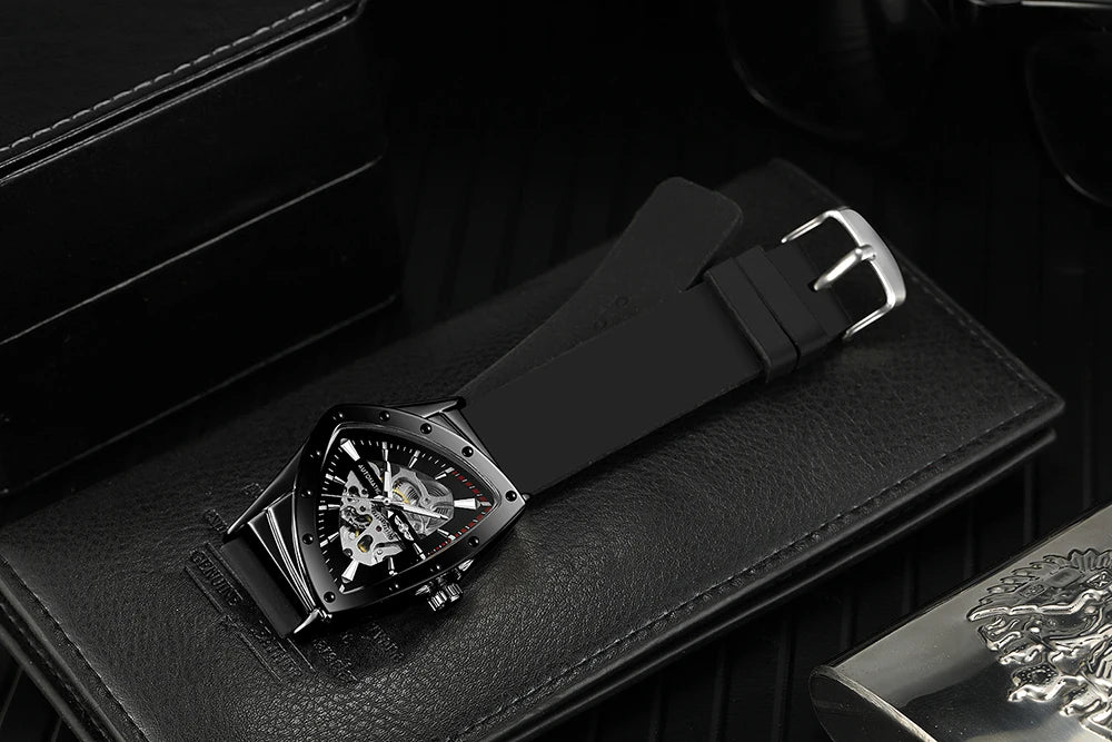 Triangle Skeleton Automatic Watch