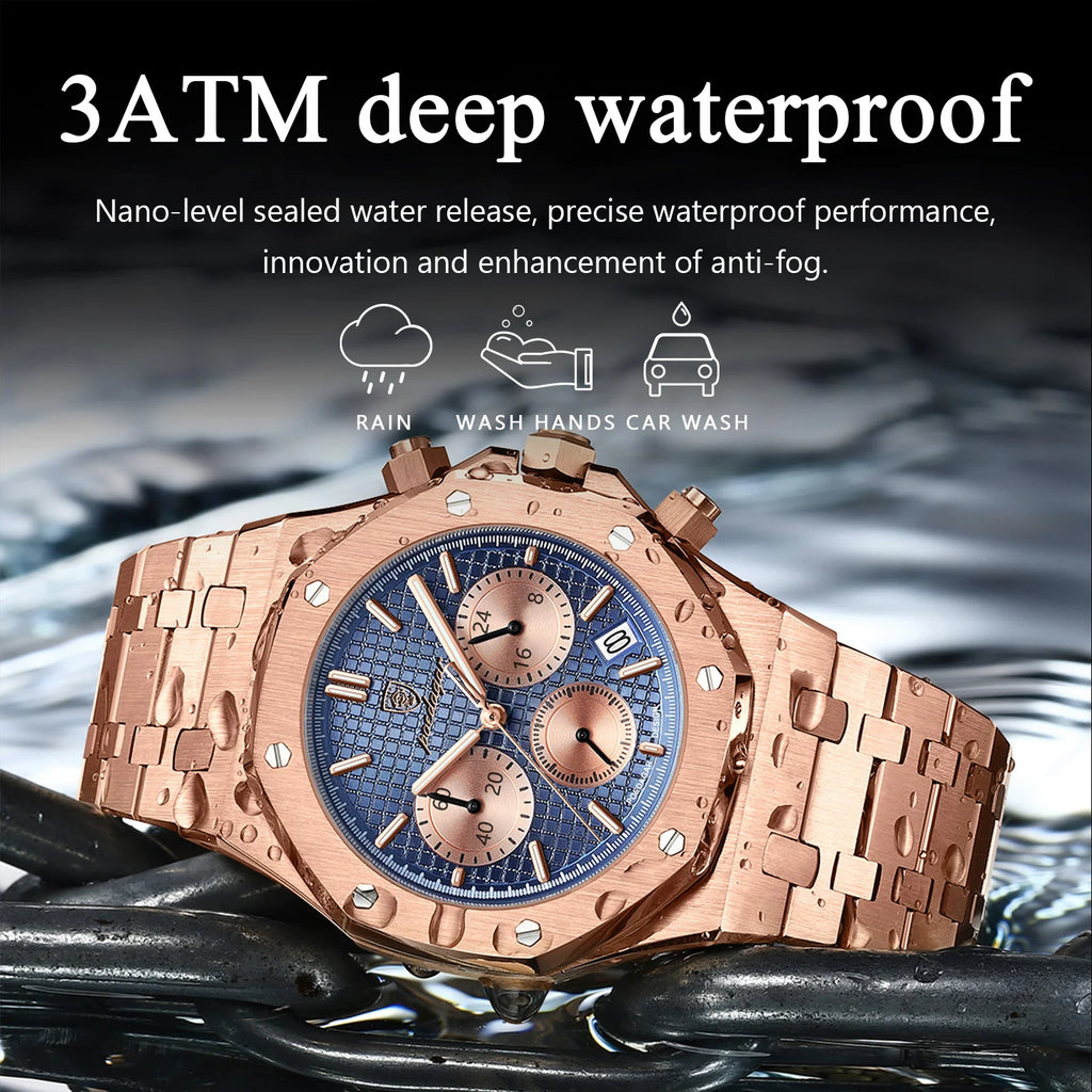 AP style Luxury Men's Watches Chronograph
