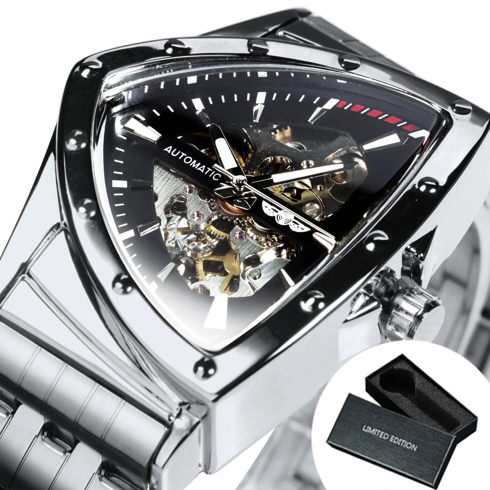 Triangle Skeleton Automatic Watch