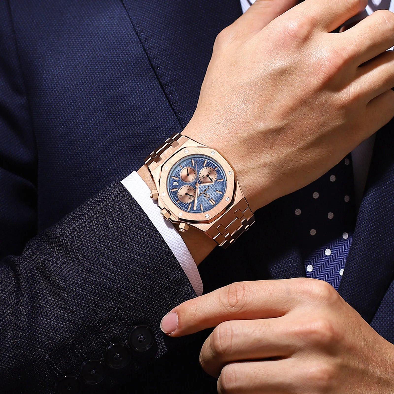 AP style Luxury Men's Watches Chronograph
