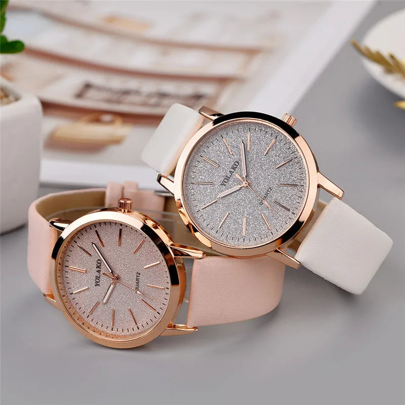 Leather Watch Ladies