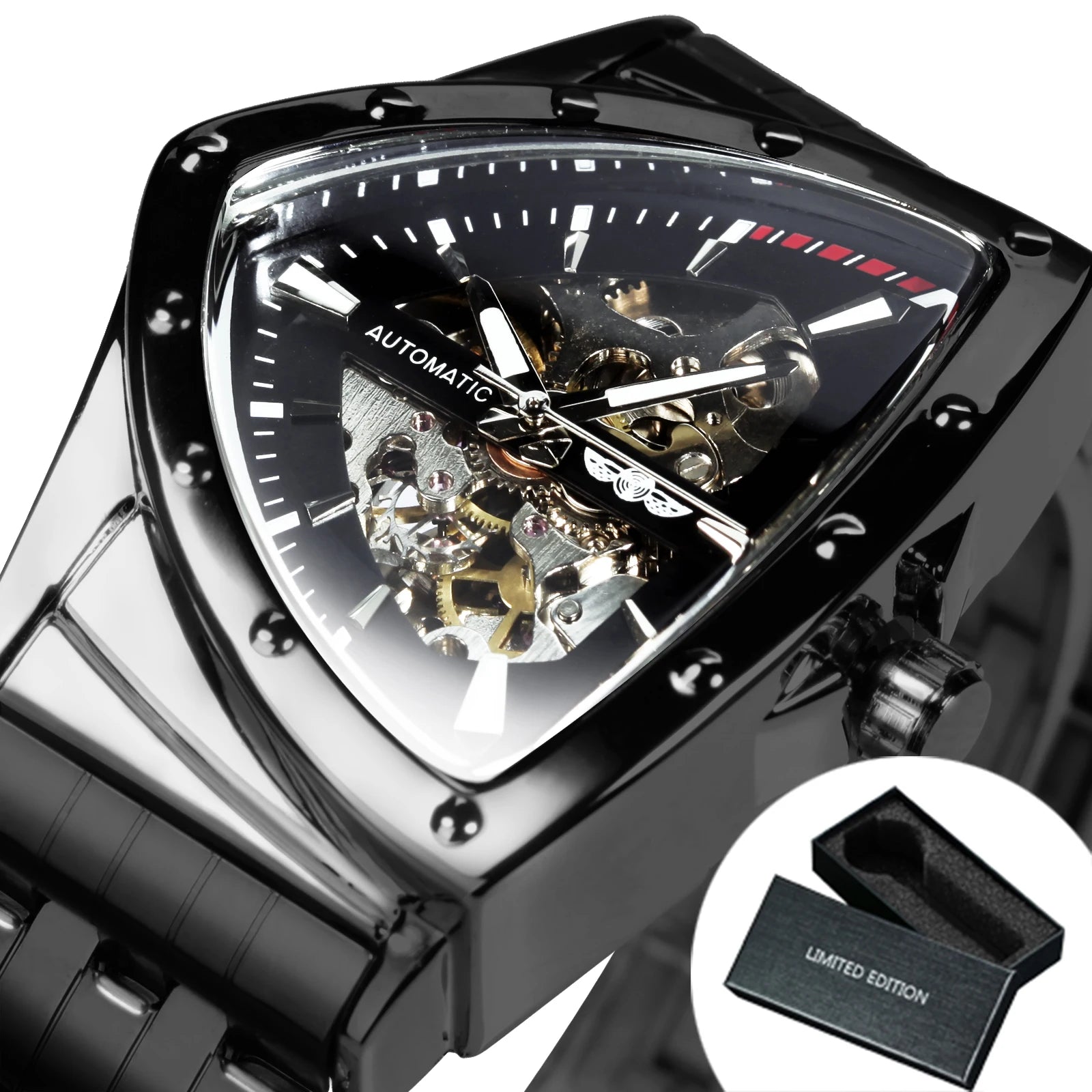 Triangle Skeleton Automatic Watch