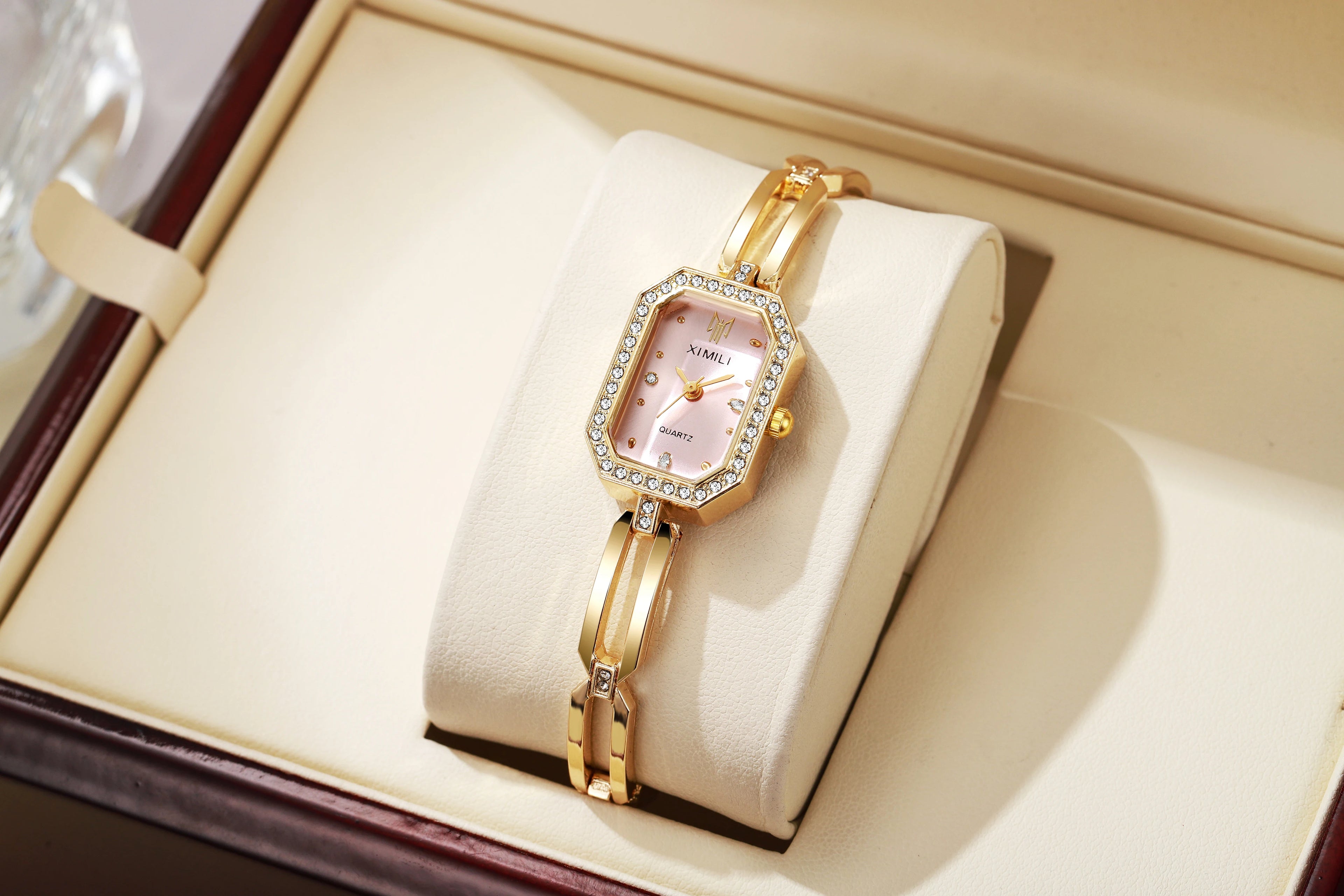 Women's Watch Fashion Rectangular Diamond