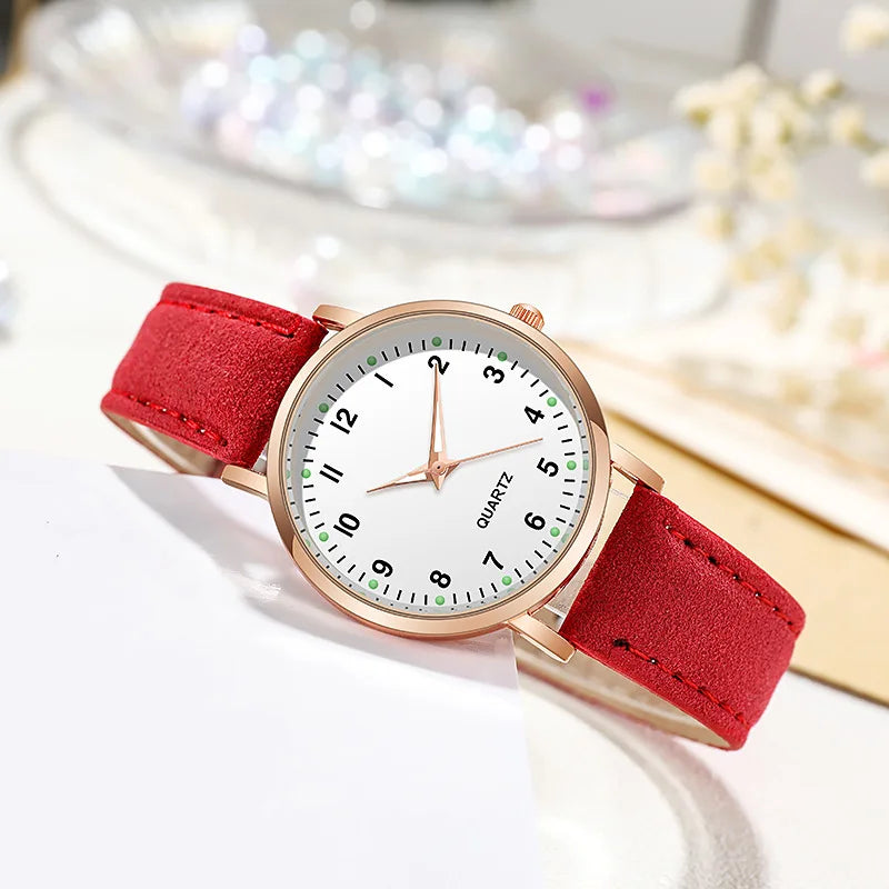 Leather Ladies Watch