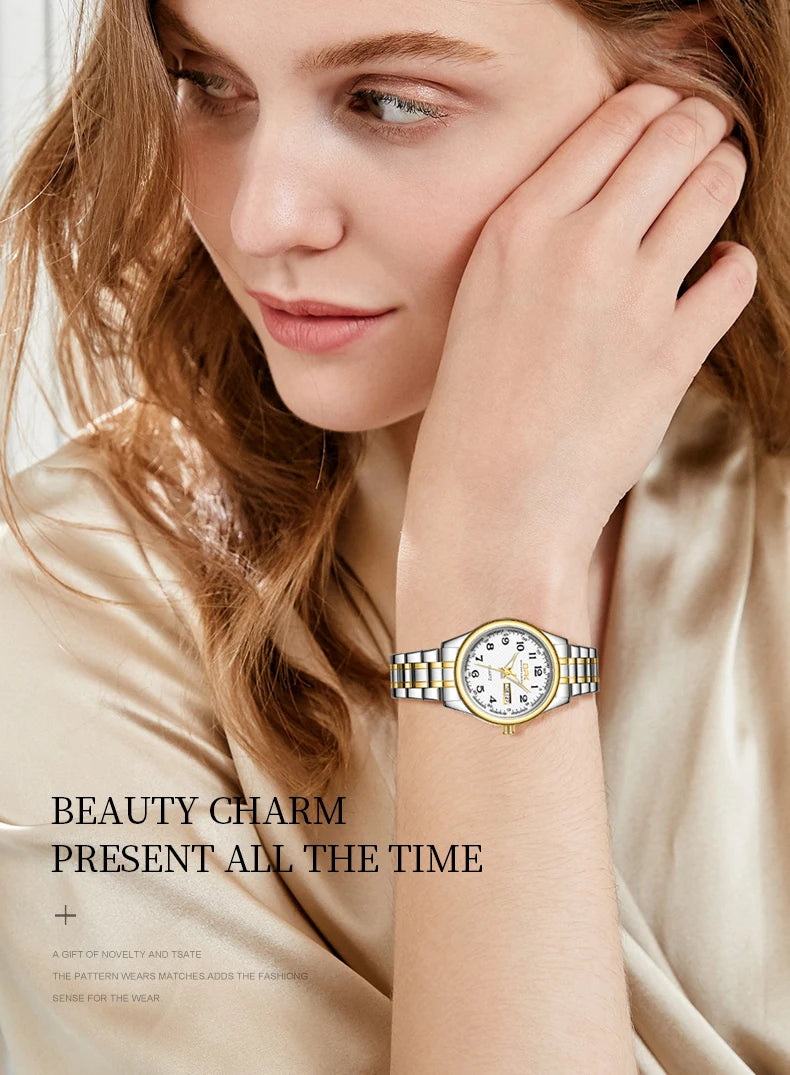 Waterproof Classic Luxury Brand Ladies Watch