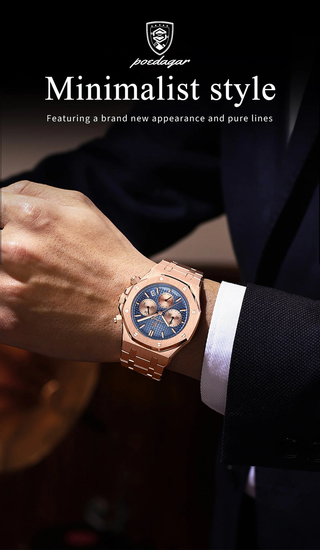 AP style Luxury Men's Watches Chronograph
