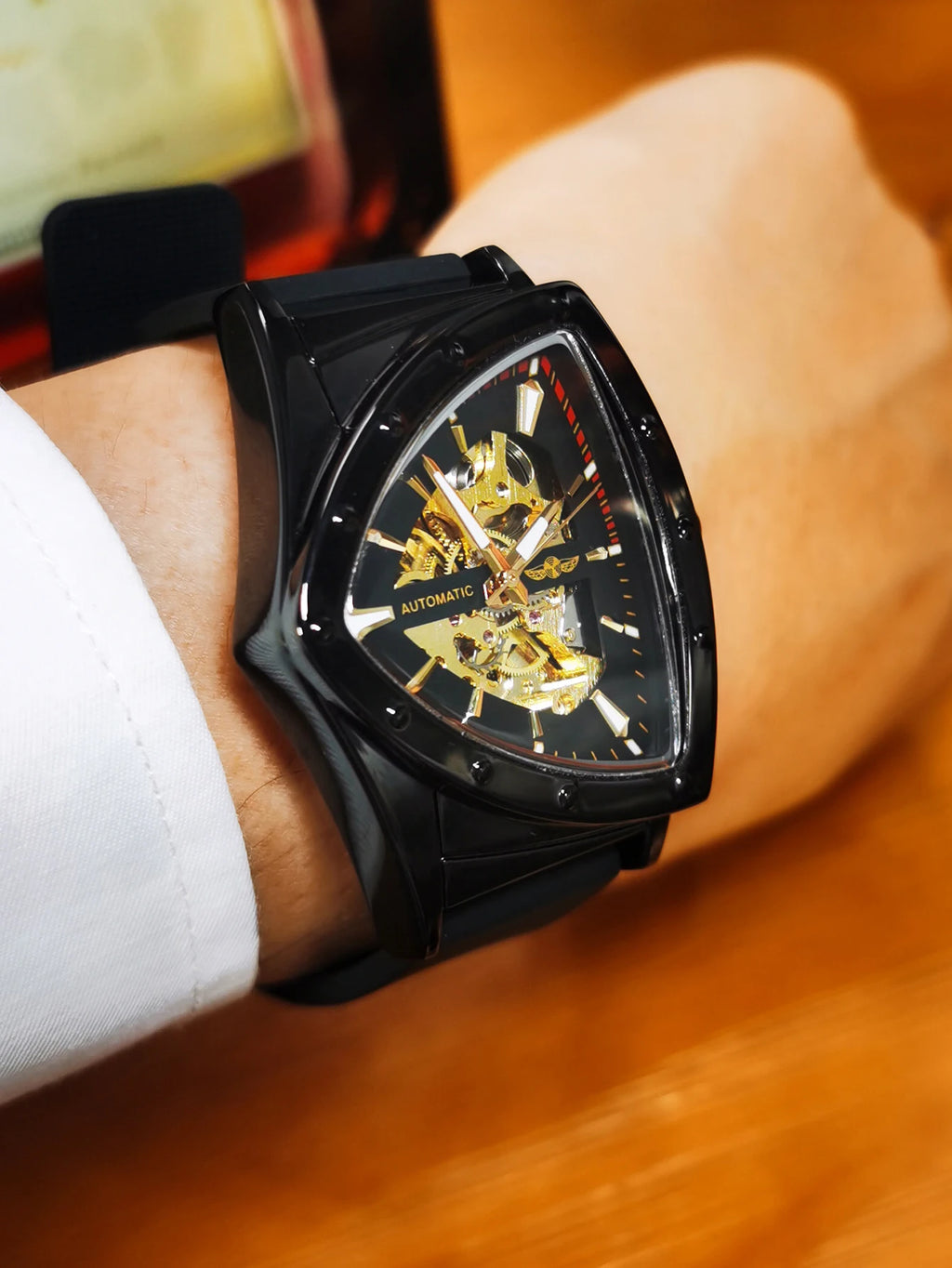 Triangle Skeleton Automatic Watch