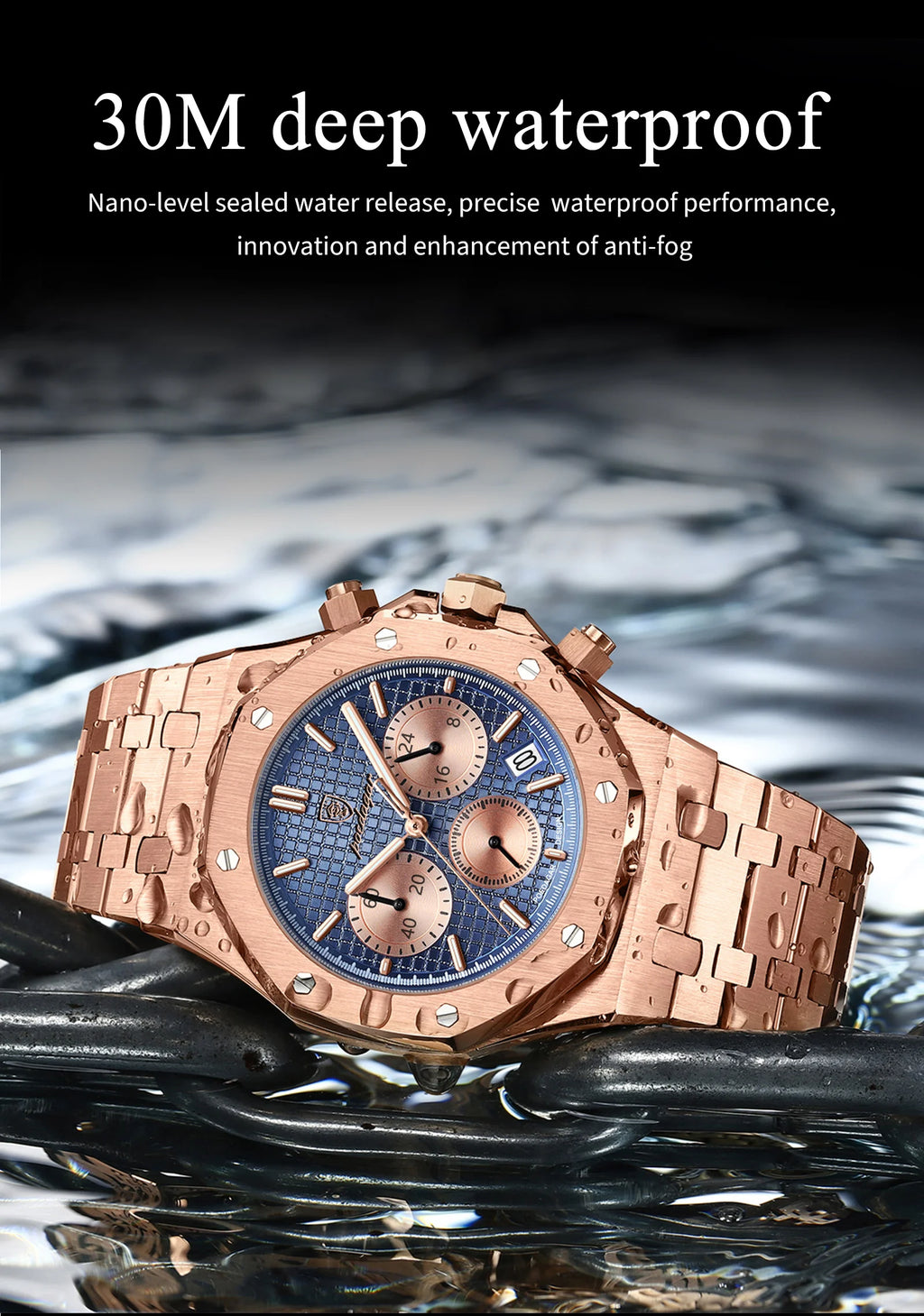 AP style Luxury Men's Watches Chronograph
