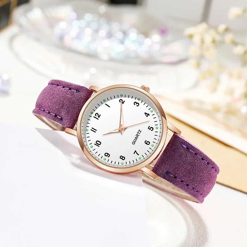 Leather Ladies Watch