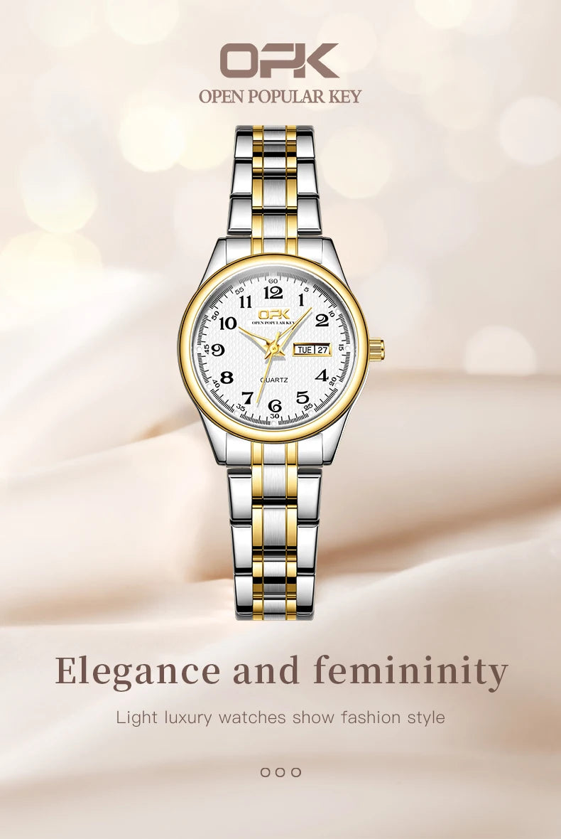 Waterproof Classic Luxury Brand Ladies Watch
