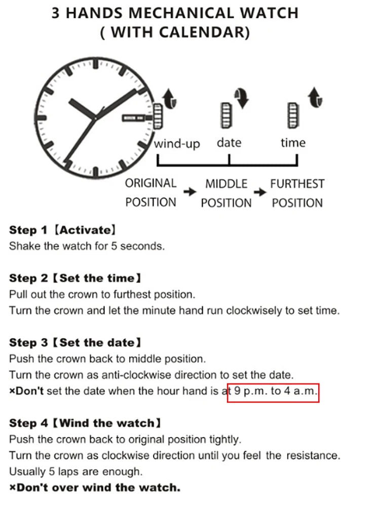 Mechanical Luxury Watches