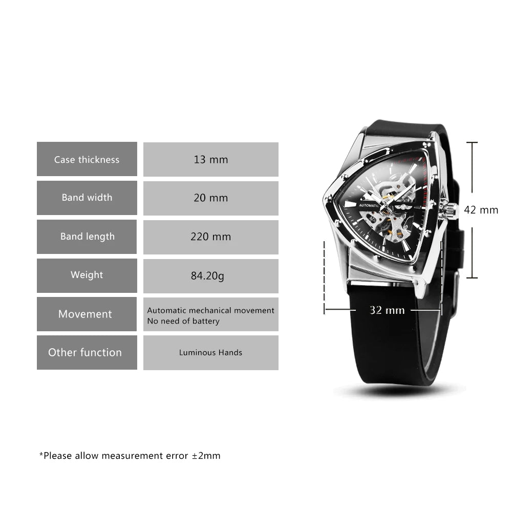 Triangle Skeleton Automatic Watch