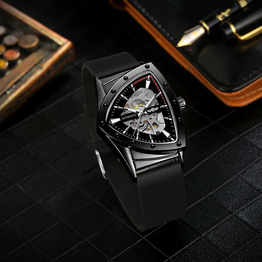 Triangle Skeleton Automatic Watch